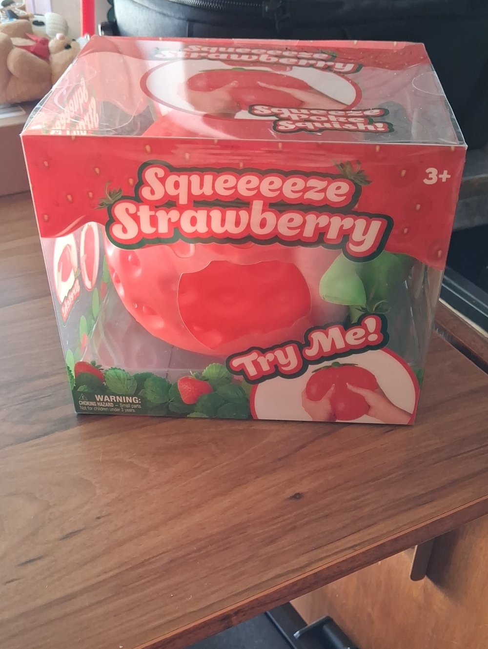 Strawberry Squishee Toy